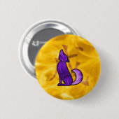 Jaar van de hond ronde button 5,7 cm (Voorkant /achterkant)