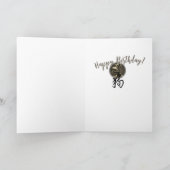 Jaar van de Hond Verjaardag Kaart (Binnen)