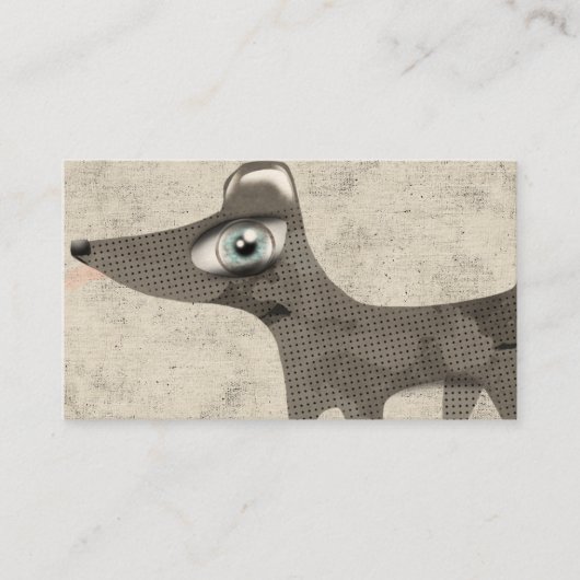 Jaar van de hond visitekaartje (Voorkant)
