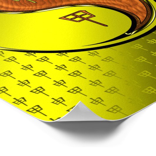 Jaar van de Houtaap Poster (Hoek)