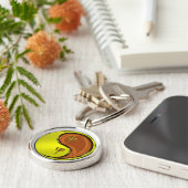 Jaar van de Houtaap Sleutelhanger (Zijkant)