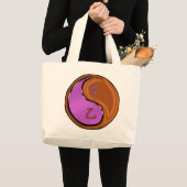 Jaar van de Houten Haan Grote Tote Bag (Voorkant (product))