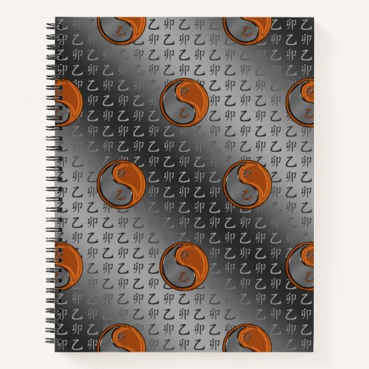 Jaar van de Houten Konijn Notitieboek (Voorkant)