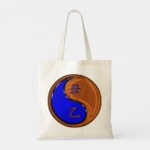 Jaar van de Houten Os Tote Bag (Achterkant)