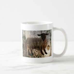 jaar van de houten schapen koffiemok