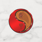 Jaar van de Houten Tijger Confetti (Kleine voorkant)