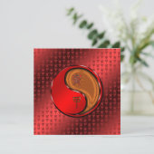 Jaar van de Houten Tijger Kaart (Staand voorkant)