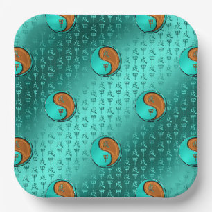 Jaar van de Houthond Papieren Bordje