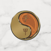 Jaar van de Houtrat Confetti (Kleine voorkant)