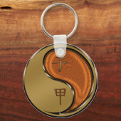 Jaar van de Houtrat Sleutelhanger (Voorkant)