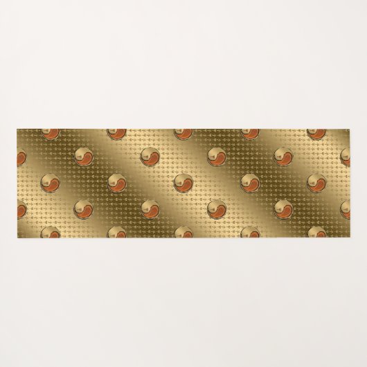 Jaar van de Houtrat Yogamat (Achterkant (horizontaal))