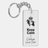 Jaar van de Kalm-gehakte geit, 2-zijdig KC Sleutelhanger (Voorkant Links)