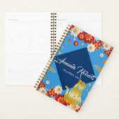 Jaar van de kat 2024 bloemen planner (Display)
