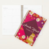 Jaar van de kat 2024 bloemen planner (Display)