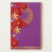 Jaar van de kat 2024 bloemen planner (Achterkant)