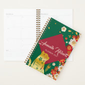 Jaar van de kat 2024 bloemen planner (Display)