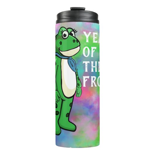 Jaar Van De Kikker Thermosbeker (Voorkant)