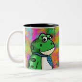 JAAR VAN DE KIKKER TWEEKLEURIGE KOFFIEMOK (Links)