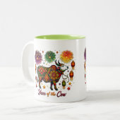 Jaar van de Koe Mok (Voorkant links)