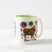 Jaar van de Koe Mok (Voorkant rechts)