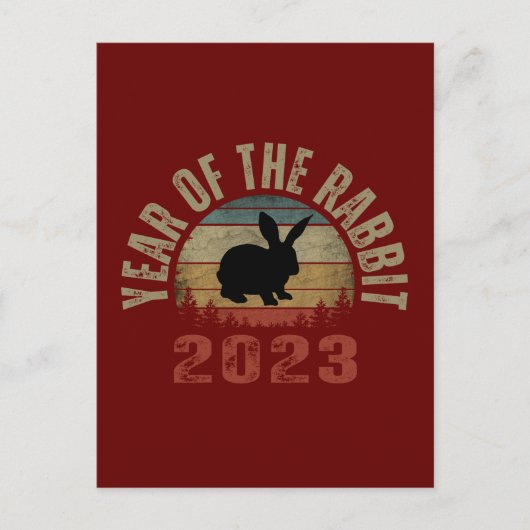 JAAR VAN DE KONIJN 2023 UITNODIGING (Voorkant)