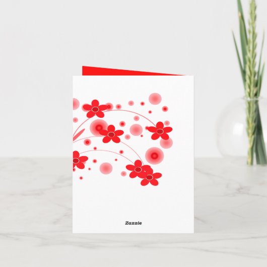 Jaar van de Konijn-Chinees nieuwjaarskaartje Feestdagen Kaart (Achterkant)