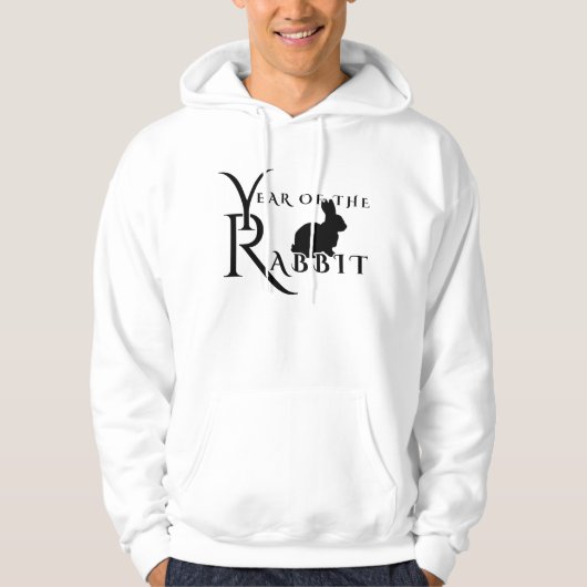 Jaar van de konijn hoodie (Voorkant)