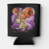 jaar van de konijnendierentuin blikjeskoeler (Voorkant)