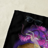 jaar van de konijnendierentuin strandlaken (In situ)