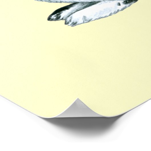 Jaar van de Konijnengoedwagen Poster (Hoek)