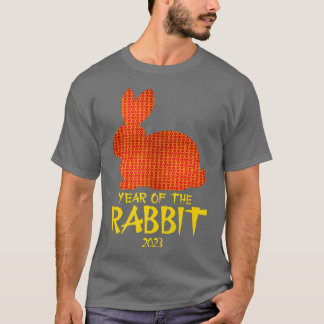 Jaar van de konijnenpremie T in het nieuwjaar 2023 T-shirt