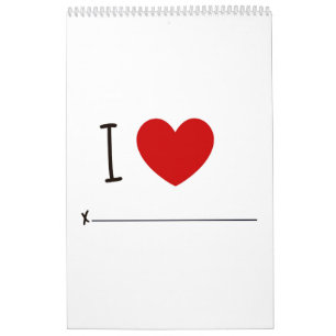 Jaar van de Liefde Elke Maand Kalender