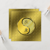 Jaar van de Metaaldraak Kaart (Voorkant / Achterkant in situ)