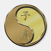 Jaar van de Metaalrat Magneet (Voorkant)