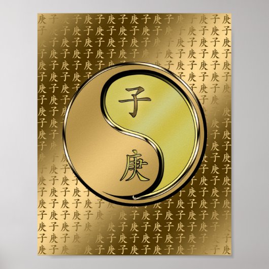 Jaar van de Metaalrat Poster (Voorkant)