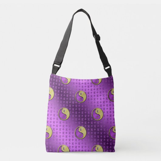 Jaar van de Metal Boar Crossbody Tas (Voorkant)