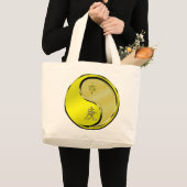 Jaar van de Metal Monkey Grote Tote Bag (Voorkant (product))