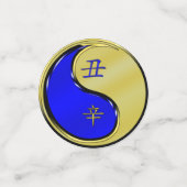 Jaar van de Metal Ox Confetti (Kleine voorkant)