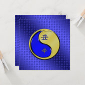 Jaar van de Metal Ox Kaart (Voorkant / Achterkant in situ)