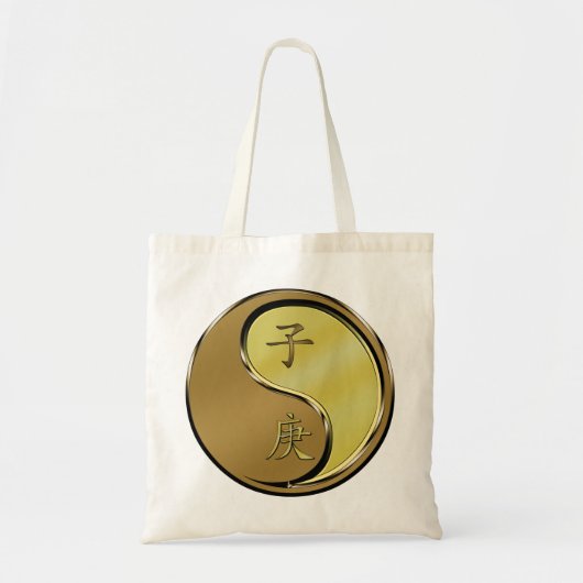 Jaar van de Metal Rat Tote Bag (Voorkant)