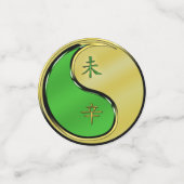 Jaar van de Metalen Geit Confetti (Kleine voorkant)