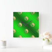 Jaar van de Metalen Geit Vierkante Klok (Huis)