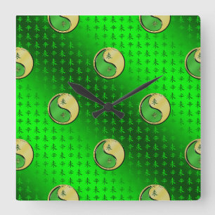 Jaar van de Metalen Geit Vierkante Klok