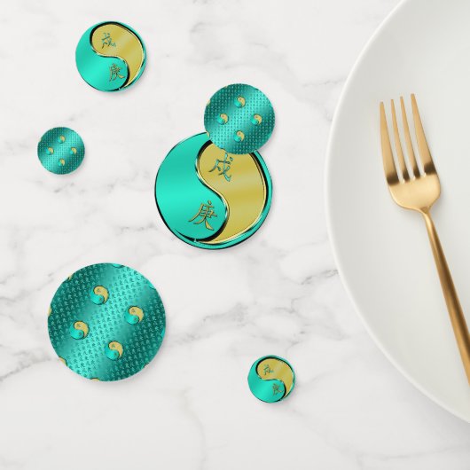 Jaar van de Metalen Hond Confetti (Groep)