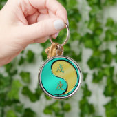 Jaar van de Metalen Hond Sleutelhanger (Hand)