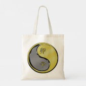 Jaar van de Metalen Konijn Tote Bag (Achterkant)