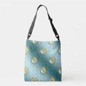 Jaar van de Metalen Slang Crossbody Tas (Achterkant)