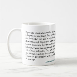 jaar van de mok voor tijgerthee