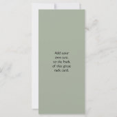 Jaar van de Monkeykalligrafie Tekening (Achterkant)