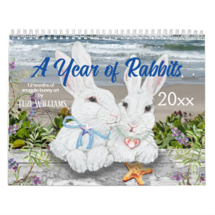 Jaar van de Natuur Woodland van de konijnenbunny C Kalender